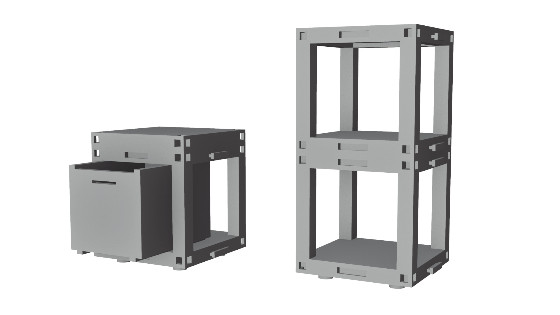Stackable & connectable